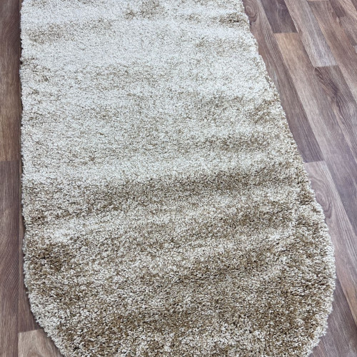 Shaggy ultra s600 dark beige ОВАЛ